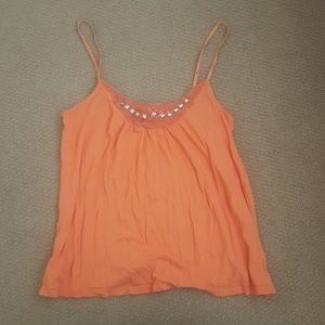 Orange tank top